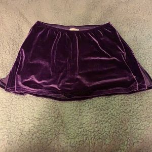 Purple Skort